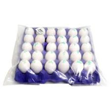AL RAWDETEN WHITE EGG PLASTIC TRAY 50/60 30 S