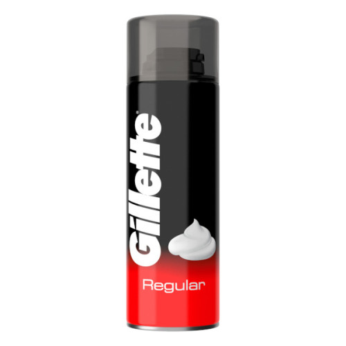 GILLETTE SHAVING FOAM REGULAR 200ML 