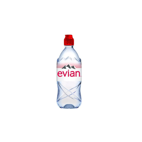 EVIAN PET MINERAL WATER 750ML