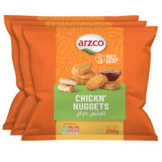 ARZCO CHICKEN NUGGETS 3X250GM