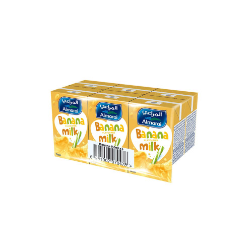 ALMARAI BANANA NIJOOM UHT MILK 6S*150ML