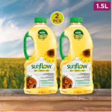 SUNFLOW SUNFLOWER OIL 2X1.5L SP