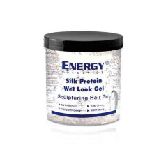 ENERGY SILK PROTEIN WET LOOK HAIR GEL 400ML