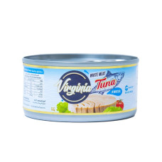 VIRGINIA WHITE MEAT TUNA SOLID IN WATER 3X170GM