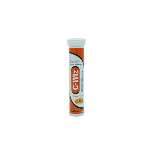 CAWELLS VITAMIN C EFFERVESCENT 20 TABLETS ORANGE