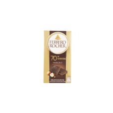 FERRERO ROCHER TABLET DARK 70% & HAZELNUT 90GM