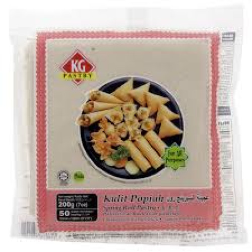 FROZEN SPRING ROLL PASTRY 5*5 200GM